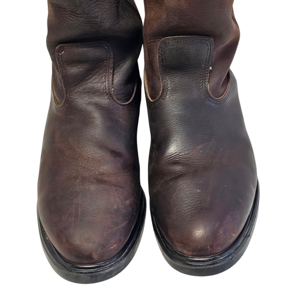 Red Wing Mens Size 13 EE Wide 1159 Pecos Brown Leather Super Sole Work Boots USA - Picture 7 of 15